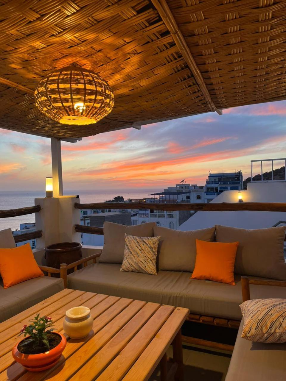 Bigblue Surf Hostel & Coworking Space - Taghazout (Adults Only) Azazoul Dış mekan fotoğraf